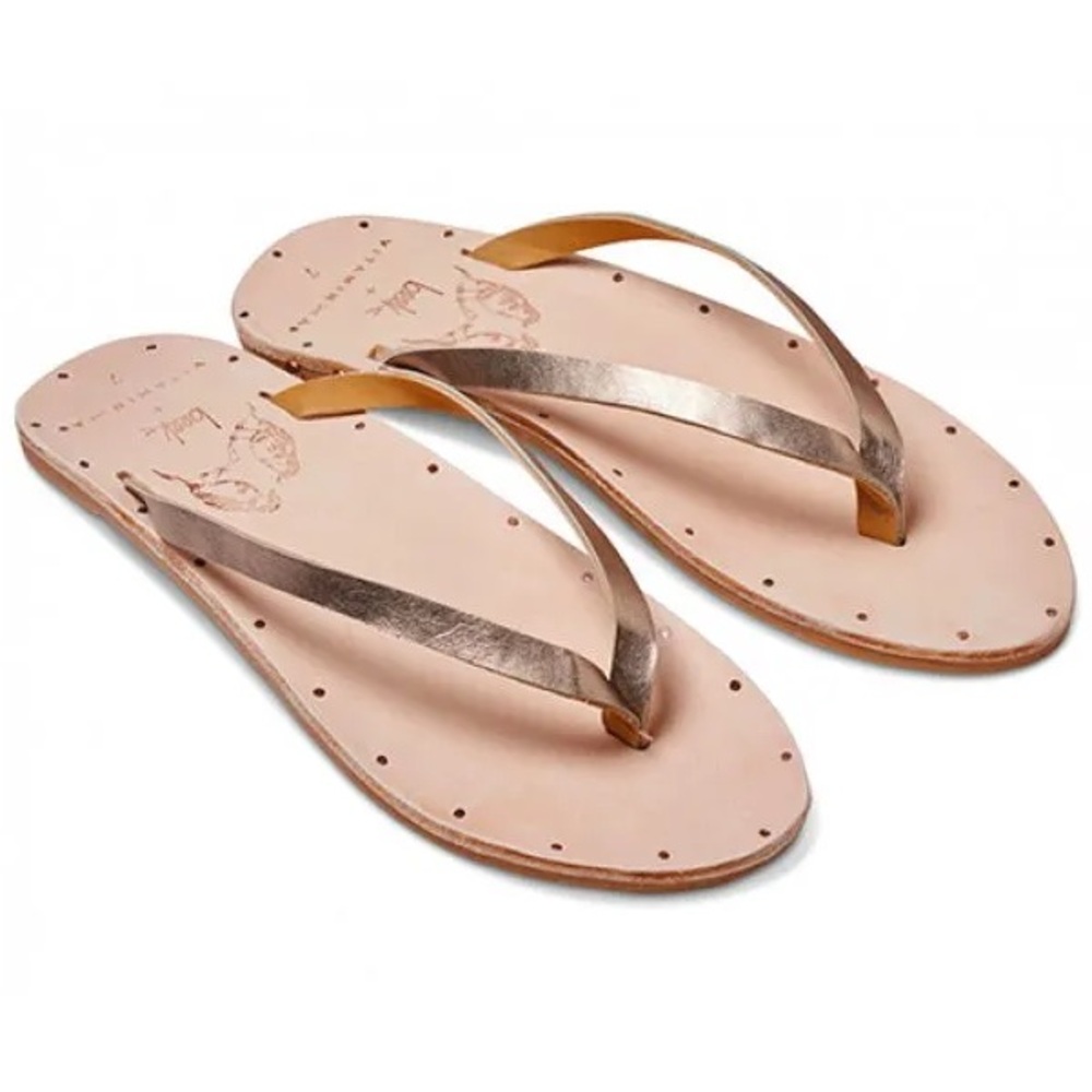 beek Metallic Sandals